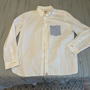 Brooks Brothers Red Fleece Button Down Shirt | Size XXL